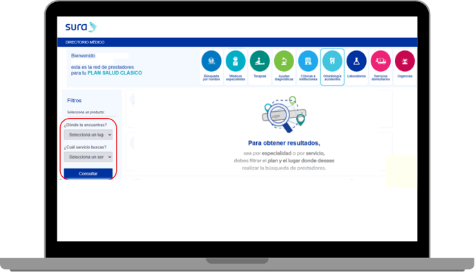 paso 2 navegador odontologia accidentes